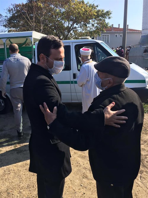 Kaymakamımız Sayın Ekrem Güngör Taziye Ziyaretinde Bulundu